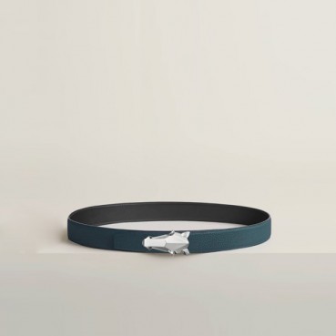 에르메스 남성 데스트리에 버클 리버서블 벨트 - Hermes Mens Destrier Buckle Reversible Belt 