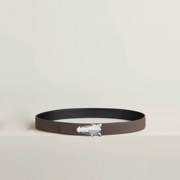 에르메스 남성 데스트리에 버클 리버서블 벨트 - Hermes Mens Destrier Buckle Reversible Belt 