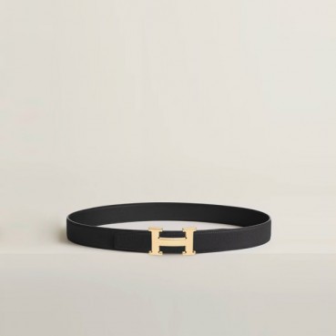 에르메스 남성 H Striee 버클 리버서블 벨트 - Hermes Mens H Striee Buckle Reversible Belt 