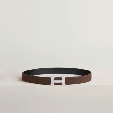 에르메스 남성 H Striee 버클 리버서블 벨트 - Hermes Mens H Striee Buckle Reversible Belt 