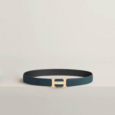 에르메스 남성 H Striee 버클 리버서블 벨트 - Hermes Mens H Striee Buckle Reversible Belt 