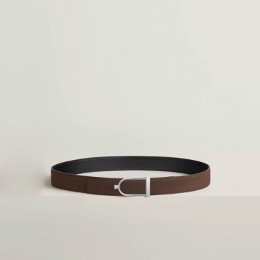 에르메스 남성 Ecrin 버클 리버서블 벨트 - Hermes Mens Ecrin Buckle Reversible Belt 