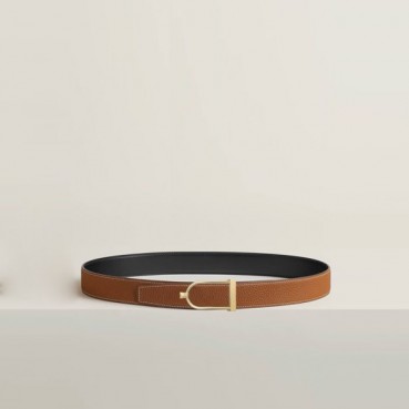 에르메스 남성 Ecrin 버클 리버서블 벨트 - Hermes Mens Ecrin Buckle Reversible Belt 