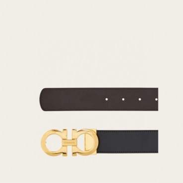 살바토레 페라가모 남성 간치니 벨트 - Ferragamo Mens Gancini Belt 