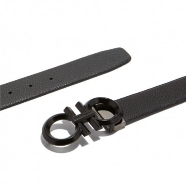 살바토레 페라가모 남성 간치니 벨트 - Ferragamo Mens Gancini Belt 