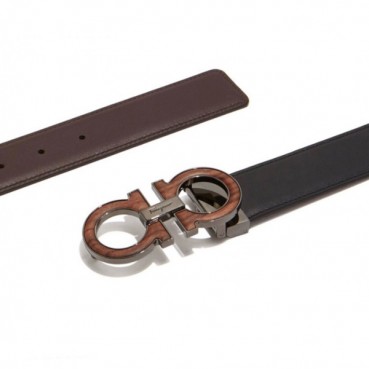 살바토레 페라가모 남성 간치니 벨트 - Ferragamo Mens Gancini Belt 