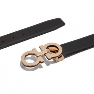 살바토레 페라가모 남성 간치니 벨트 - Ferragamo Mens Gancini Belt 