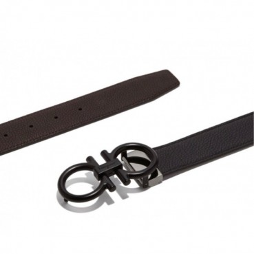 살바토레 페라가모 남성 간치니 벨트 - Ferragamo Mens Gancini Belt 