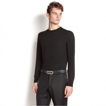 살바토레 페라가모 남성 간치니 벨트 - Ferragamo Mens Gancini Belt 