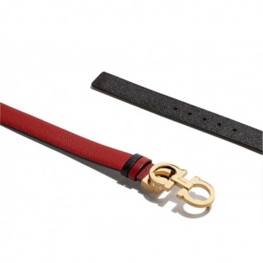 살바토레 페라가모 여성 리버서블 간치니 벨트 - Ferragamo Womens Reversible Gancini Belt 