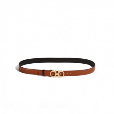 살바토레 페라가모 여성 리버서블 간치니 벨트 - Ferragamo Womens Reversible Gancini Belt 