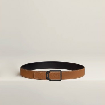 에르메스 남성 리버서블 자키 벨트 - Hermes Mens Jockey Reversible Belt 