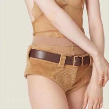 미우미우 여성 클래식 벨트 - Miumiu Womens Classic Belts 