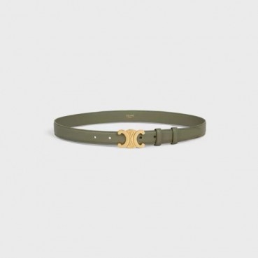 셀린느 여성 트리오페 타우릴롱 벨트 - Celine Womens Triomphe Taurillon Belt 