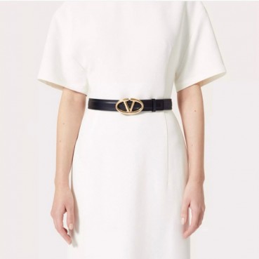 발렌티노 여성 브이 로고 벨트 - Valentino Womens Vlogo Signature Belt 
