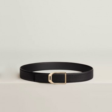 에르메스 남성 리버서블 자키 벨트 - Hermes Mens Jockey Reversible Belt 