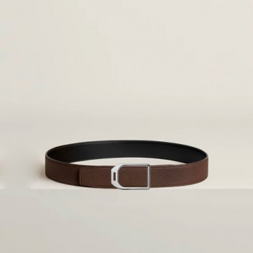 에르메스 남성 리버서블 자키 벨트 - Hermes Mens Jockey Reversible Belt 