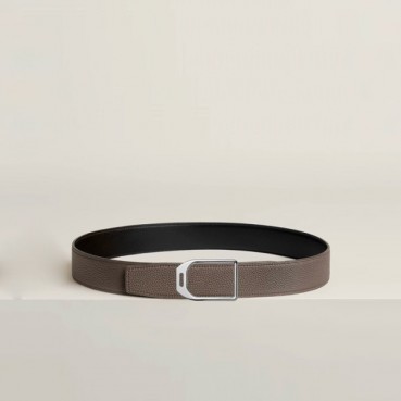 에르메스 남성 리버서블 자키 벨트 - Hermes Mens Jockey Reversible Belt 