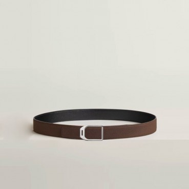 에르메스 남성 리버서블 자키 벨트 - Hermes Mens Jockey Reversible Belt 