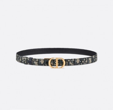 디올 여성 몽테뉴 벨트 - Dior Womens Navy Belts 