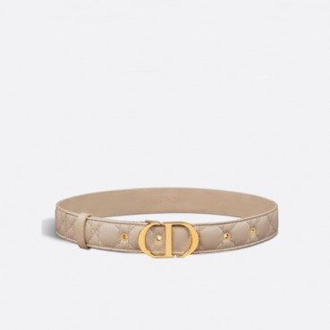 디올 여성 베이지 몽테뉴 벨트 - Dior Womens Beige Belts 