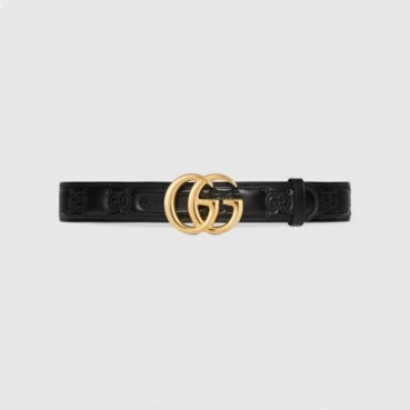 구찌 여성 GG 블랙 벨트 - Gucci Womens Black Belts 