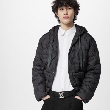 루이비통 남성 시그니처 블랙 벨트 - Louis vuitton Mens Black Belts 