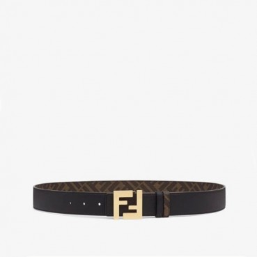 펜디 남성 시그니처 양면  브라운 벨트 - Fendi Mens Brown Belts 
