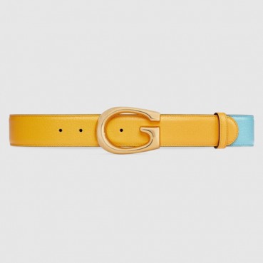 구찌 남성 모던 옐로우 벨트 - Gucci Mens Yellow Belts 