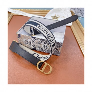 Dior 2021 Women's Leather Belt,3.5cm,DIOBT0062 - 디올 2021 여성용 레더 벨트,3.5cm,베이지