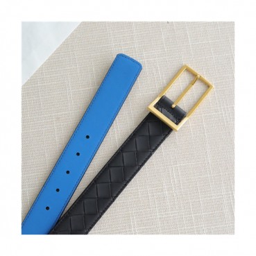 Bottega Veneta 2021 Men's Leather Belt,3.5cm,BOTBT0042 - 보테가베네타 2021 남성용 레더 벨트,3.5cm,블랙
