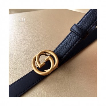 Gucci 2021 Women's Leather Belt,2.0cm,GUBT0169 - 구찌 2021 여성용 레더 벨트,2.0cm,블랙