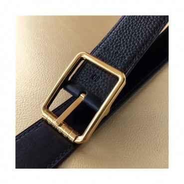 [매장판}Hermes 2021 Men's Leather Belt,3.2cm - 에르메스 2021 남성용 레더 벨트,3.2cm,HERBT0138,블랙