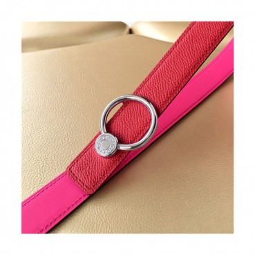[매장판]Hermes 2021 Women's Leather Belt,2.5cm - 에르메스 2021 여성용 레더 벨트 2.5cm,HERBT0133,레드