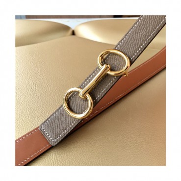 [매장판]Hermes 2021 Women's Leather Belt,2.5cm - 에르메스 2021 여성용 레더 벨트 2.5cm,HERBT0122,카키