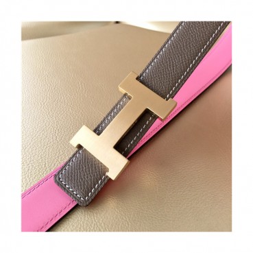 [매장판]Hermes 2021 Women's Leather Belt,2.5cm - 에르메스 2021 여성용 레더 벨트 2.5cm,HERBT0120,카키