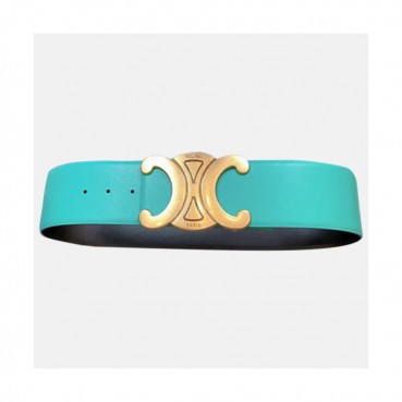 Celine 2021 Women's Leather Belt - 셀린느 2021 여성용 레더 벨트,CELBT0006, 민트