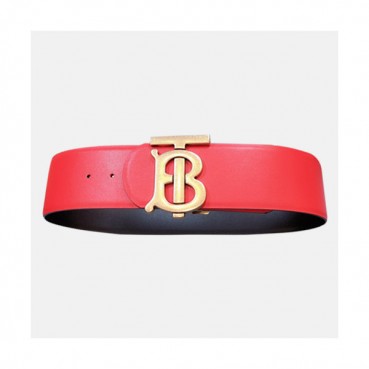 Burberry 2021 Women's Leather Belt - 버버리 2021 여성용 레더 벨트,BURBT0028,레드