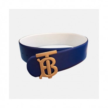 Burberry 2021 Women's Leather Belt - 버버리 2021 여성용 레더 벨트,BURBT0026,블루