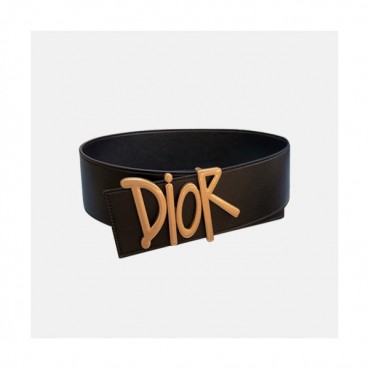 Dior 2021 Women's Leather Belt - 디올 2021 여성용 레더 벨트,DIOBT0038,블랙