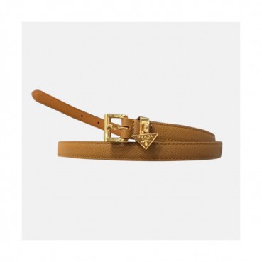 Prada 2021 Women's Leather Belt - 프라다 2021 여성용 레더 벨트,PRABT0048,카멜