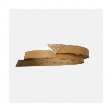 Prada 2021 Women's Leather Belt - 프라다 2021 여성용 레더 벨트,PRABT0043,카멜