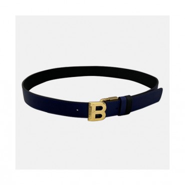 Bally 2021 Men's Leather Belt - 발리 2021 남성용 레더 벨트, BLYBT0050,네이비