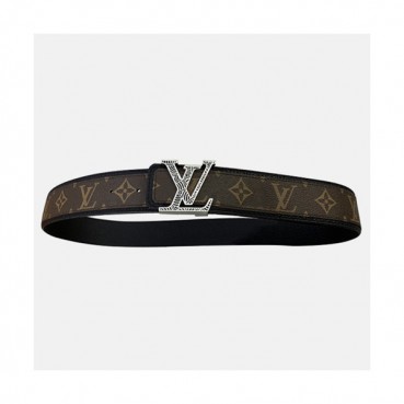 Louis Vuitton 2021 Men's Leather Belt - 루이비통 2021 남성용 레더 벨트,LOUBT0158,브라운