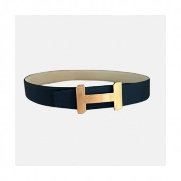 Hermes 2021 Men's Leather Belt - 에르메스 2021 남성용 레더 벨트HERBT0102,네이비