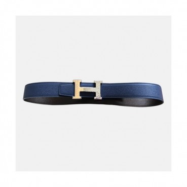 Hermes 2021 Men's Leather Belt - 에르메스 2021 남성용 레더 벨트HERBT0095,네이비