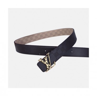Louis Vuitton 2020 Men's Leather Belt - 루이비통 2020 남성용 레더 벨트,Size(4cm),LOUBT0154,브라운