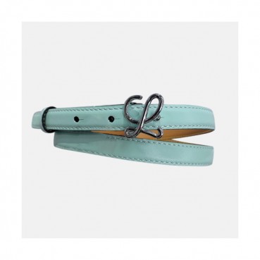 Loevve 2020 Women's Leather Belt - 로에베 2020 여성용 레더 벨트,LOEBT0056.Size(1.5cm).민트