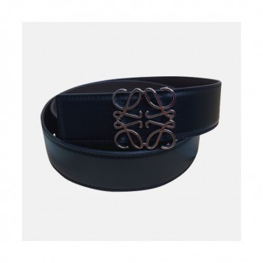 Loevve 2020 Women's Leather Belt - 로에베 2020 여성용 레더 벨트,LOEBT0053.Size(3.2cm).블랙