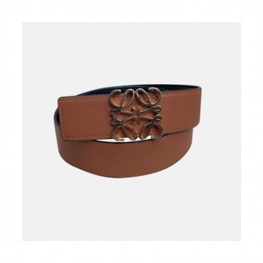 Loevve 2020 Women's Leather Belt - 로에베 2020 여성용 레더 벨트,LOEBT0051.Size(3.2cm).카멜